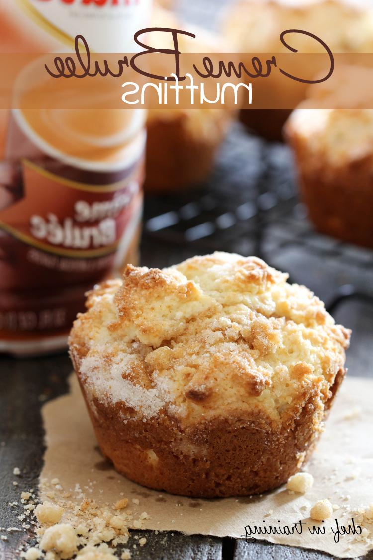 Creme Brûlée Muffins from chef-in-training.com ...The flavors of a fancy dessert in a simple, soft and delicious muffin! #breakfast #recipe #muffin
