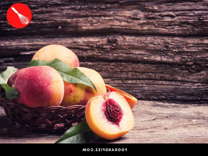 Persipan is made from ground peach or apricot pits called "kernels".