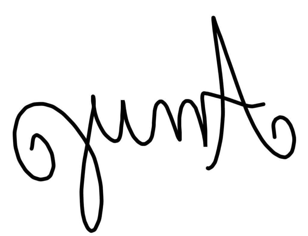 Amy's Signature