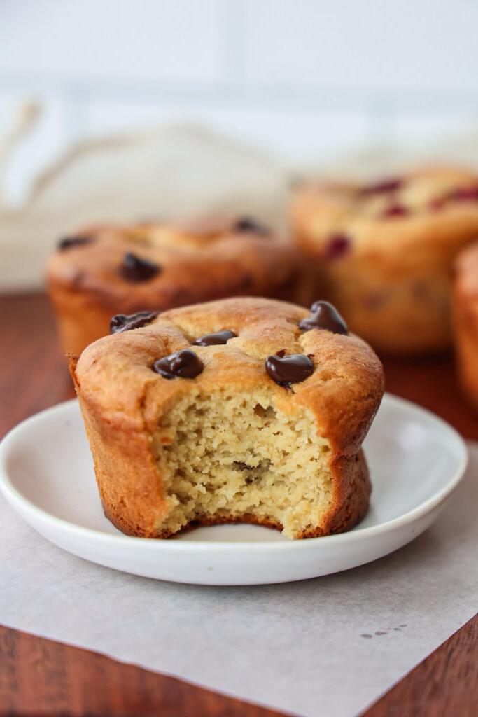 Chocolate chip protein muffins.