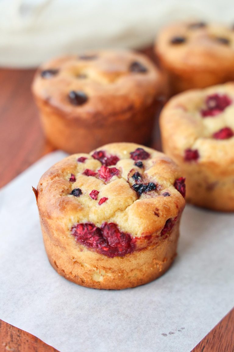 Sütlü peynir Protein muffinleri (protein tozu ile)