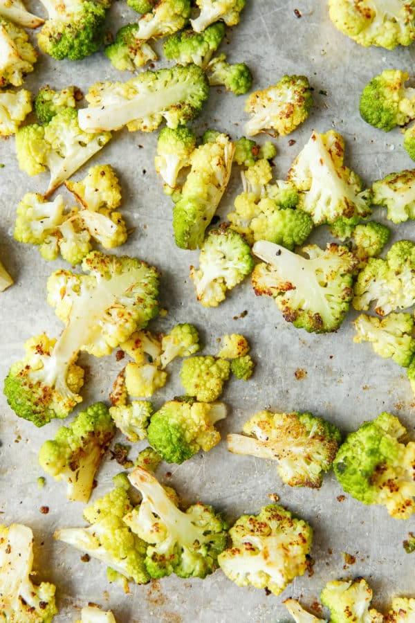 Roasted Romanesco Florets